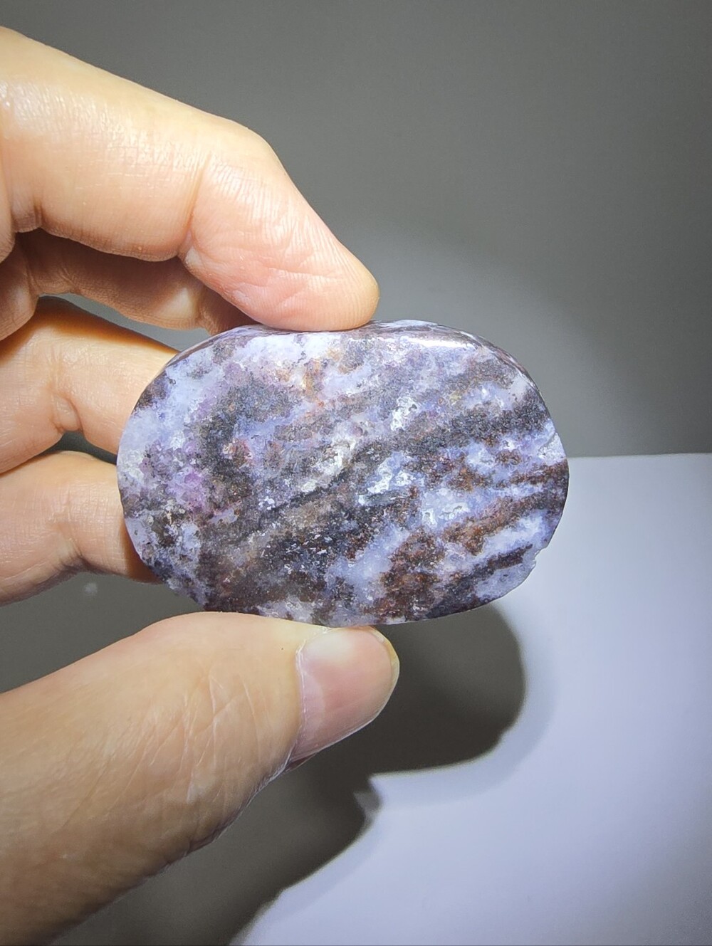 Lepidolite With Pink Tourmaline